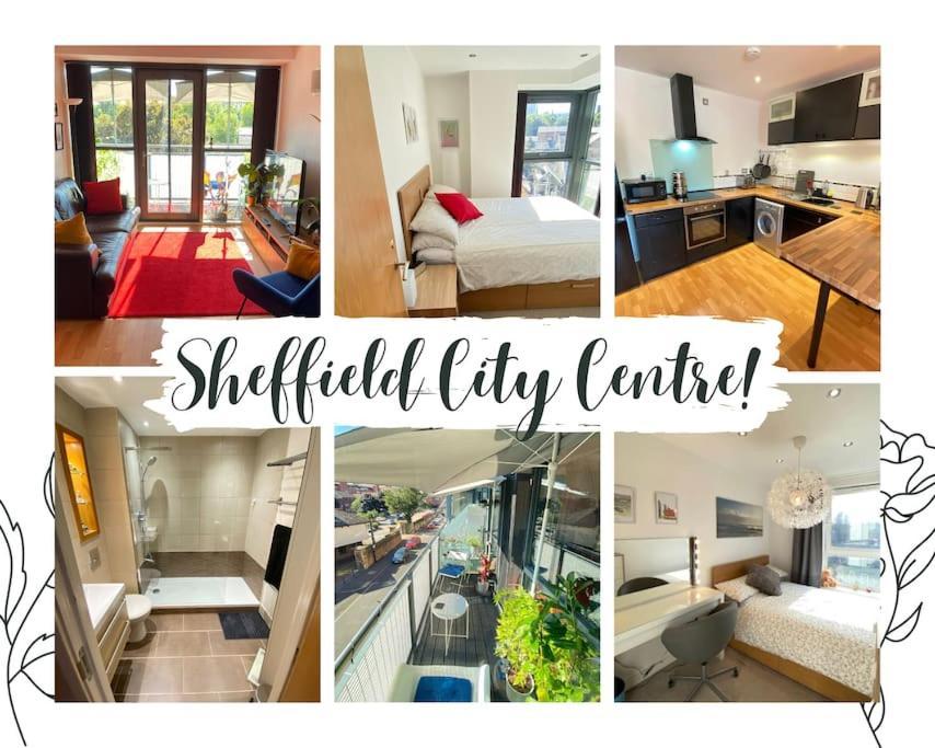 Sheffield City Centre Apartment & Balcony Buitenkant foto